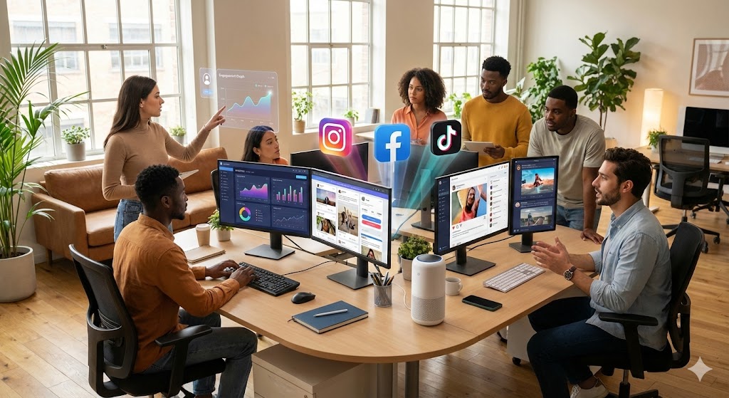 Die 9 besten KI-Tools für soziale Medien