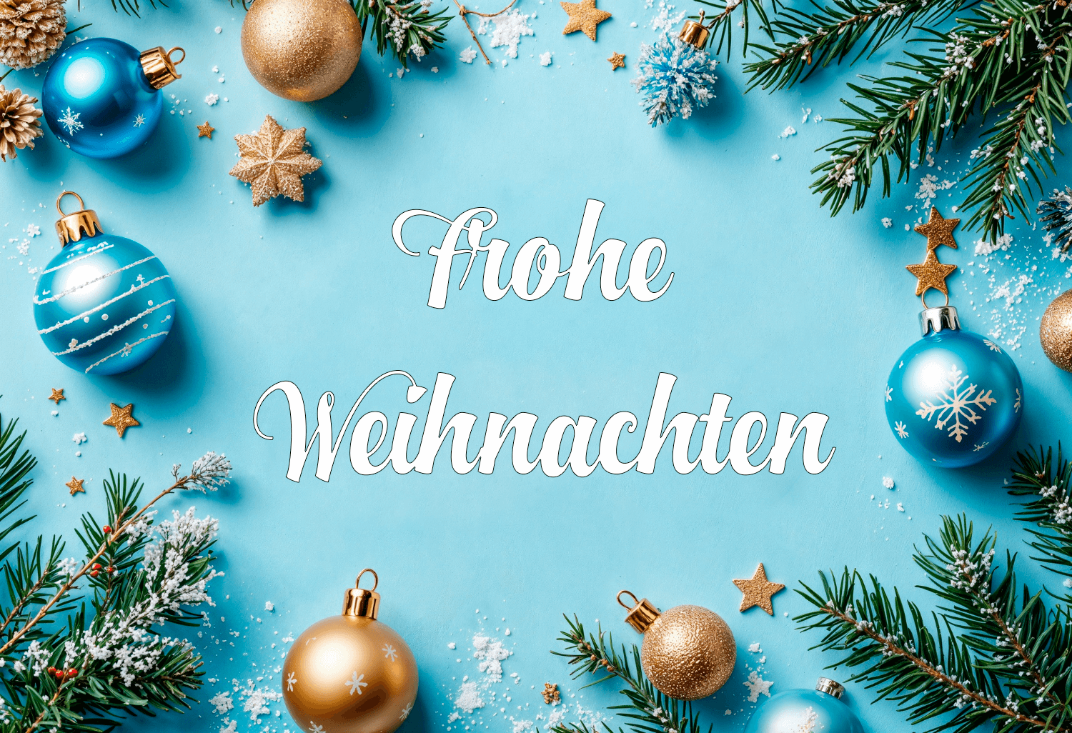 Wie man auf Deutsch „Frohe Weihnachten“ sagt