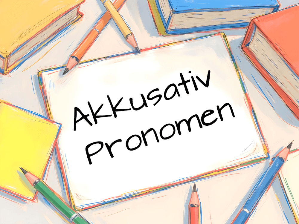 Akkusativ Pronomen im Deutschen: mich, dich, ihn, sie, es