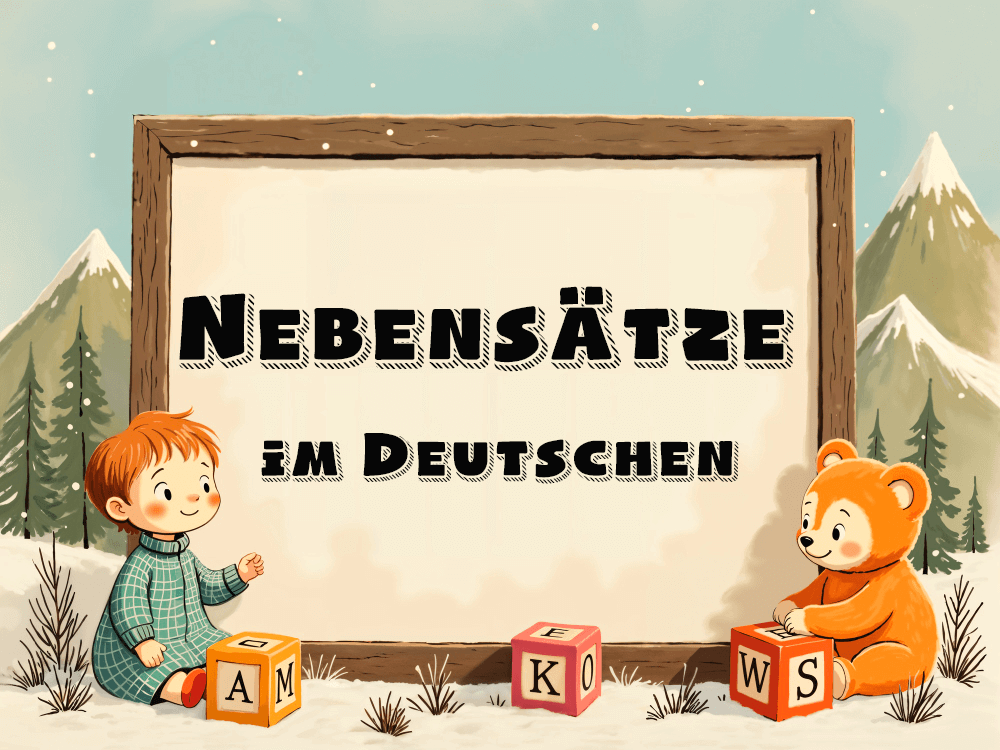 Was ist ein Nebensätze im Deutschen?