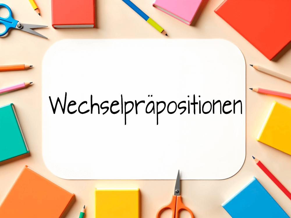 Wechselpräpositionen im Deutschen: Dativ oder Akkusativ?