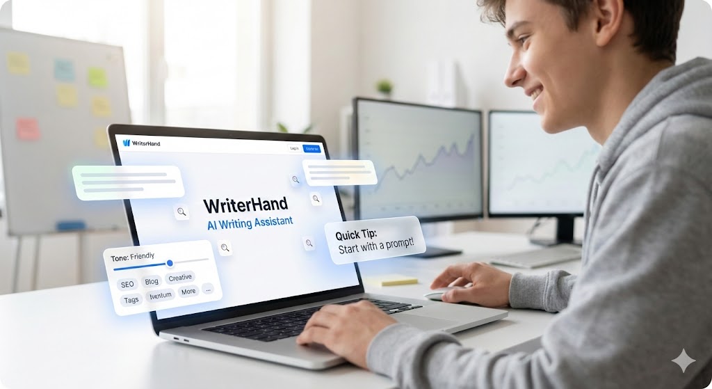 WriterHand im Test: Der ideale KI-Schreibassistent für Einsteiger und kleine Unternehmen?